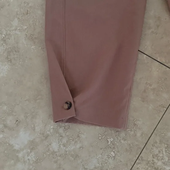 Zara Brown Cropped Pants - Picture 5 of 6